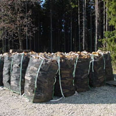 Big Bags für Brennholz