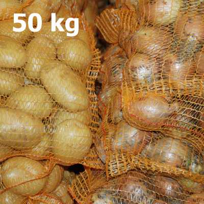 Raschelnetzsäcke für 50 kg Inhalt